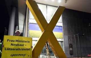 North Rhine-Westphalia: Greenpeace demonstrated for...