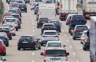 Bavaria: Around 10,000 km of traffic jams on motorways...