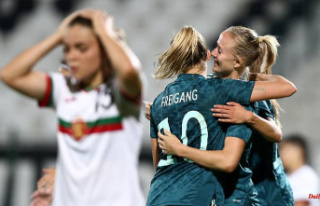 With ten new players against Bulgaria: DFB-Elf celebrates...