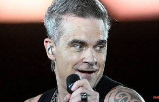Entertainer with chart record: Robbie Williams overthrows...
