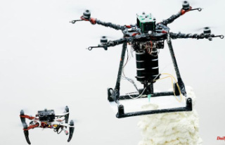 Like flying 3D printers: New drones are helping to...