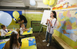 School starts in Ukraine: "A traumatized generation...