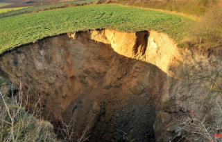 Thuringia: Investigations after sinkholes in northern...