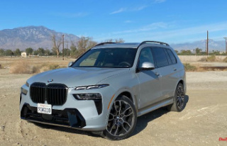 Luxurious all-rounder: BMW X7 - revised inside and...