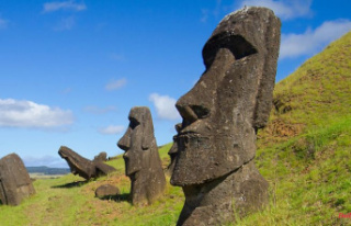 Pride of Easter Island: Famous stone heads destroyed...