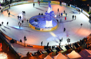 Saxony: Ice skating on "Leipziger Eistraum"...
