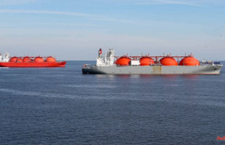 No free slots for unloading: liquid gas tankers are...