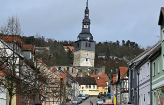 Thuringia: Partnership of cities with leaning towers...
