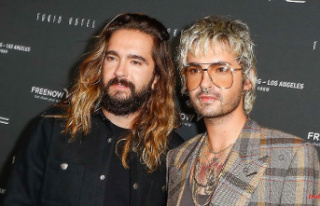 Shortly before the album release party: Kaulitz brothers:...