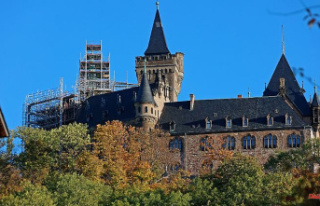 Saxony-Anhalt: Wernigerode Castle is being rebuilt...