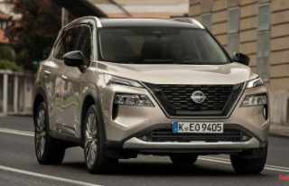 Gasoline that drives electrically: Nissan X-Trail...