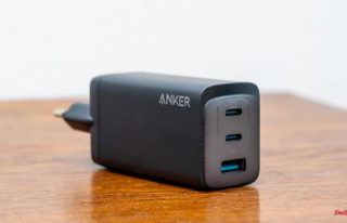 Smart charger with 120 watts: the small Anker 737...