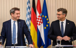 Bavaria: Söder in Croatia: meeting with Plenkovic...