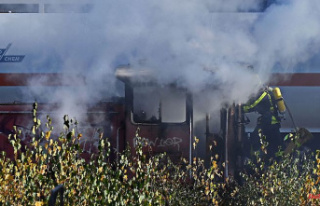 North Rhine-Westphalia: dead in a burning locomotive:...