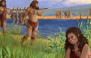 Almost 800,000 years ago: Prehistoric people were...