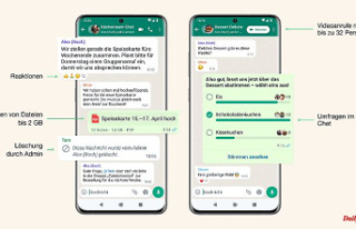 Updates announced: Whatsapp bundles group chats in...