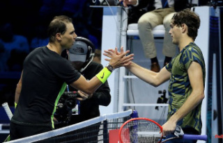 Clap against the follower: Nadal goes down at the...