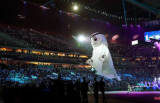 With dance, music and fireworks: FIFA and the Emir...