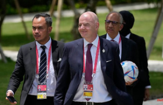 Because the World Cup is in Qatar: FIFA boss Infantino...