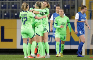 Women march through CL: Wolfsburg storms to win the...