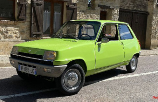 Almost extinct small car: drive the Renault 5 of the...