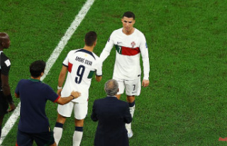 What happened again?: Ronaldo's angry departure...