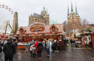 Thuringia: New counting method: Erfurt Christmas market...