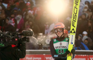 Ski jumper far from the top: Geiger stinks strongly...