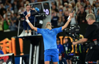 Novak Djokovic wins the Australian Open for the tenth...