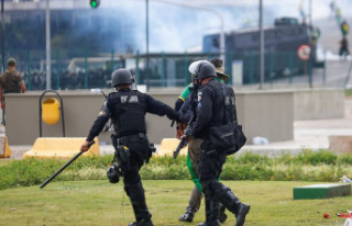 "All forces on the street": Brasilia security...