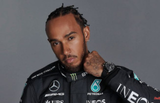 Superstar whistles on the new rule: Lewis Hamilton...