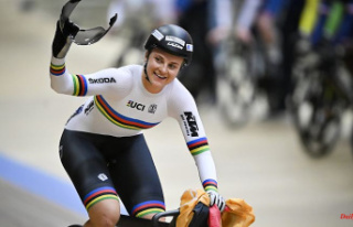 Friedrich wins her third gold: Track cyclists are...