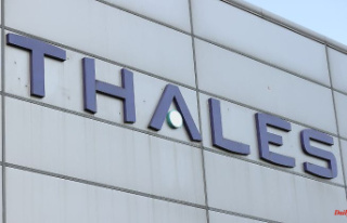 Because business is thriving: armaments company Thales...