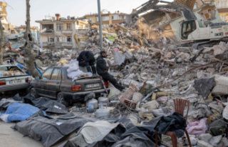 Middle East Teenager and man rescued from rubble eight...