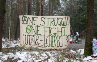 Saxony: before the protest camp is cleared: activists...