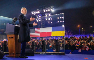 Joe Biden in Warsaw: "Ukraine will never be a...