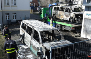 Saxony: Sachsenforst vehicles burned down in Leipzig