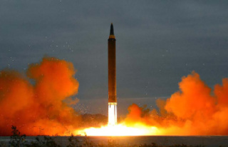 Asia North Korea launches an unidentified ballistic...