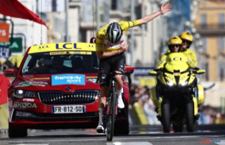 Cycling: Tadej Pogacar, as "boss", wins...