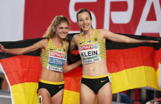 German double success at EM: Klein dupes Klosterhalfen...