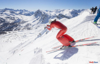 Speed ​​skiing: at 255.5 km/h, Frenchman Simon...