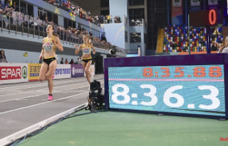 "Only" silver behind Hanna Klein: 3000 meters...