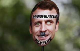 Back in force of anti-Macron hatred, four years after...