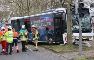 Bavaria: Eleven injured in a bus accident in Aschaffenburg