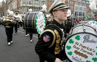 In jubilation and beer, Ireland celebrates Saint Patrick's...