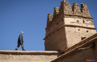 In Morocco, one of the last collective granaries in...
