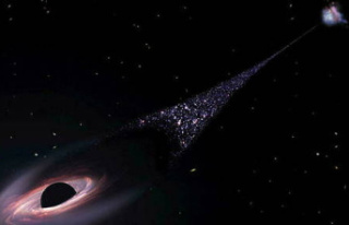 Supersonic, star-forming black hole discovered by...