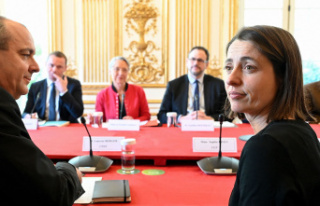 Politics The meeting of the French Government with...