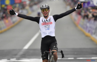Cycling: Tadej Pogacar wins solo Tour of Flanders,...