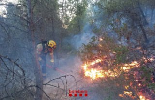 Spain Stabilize the fire that has burned 600 hectares...
